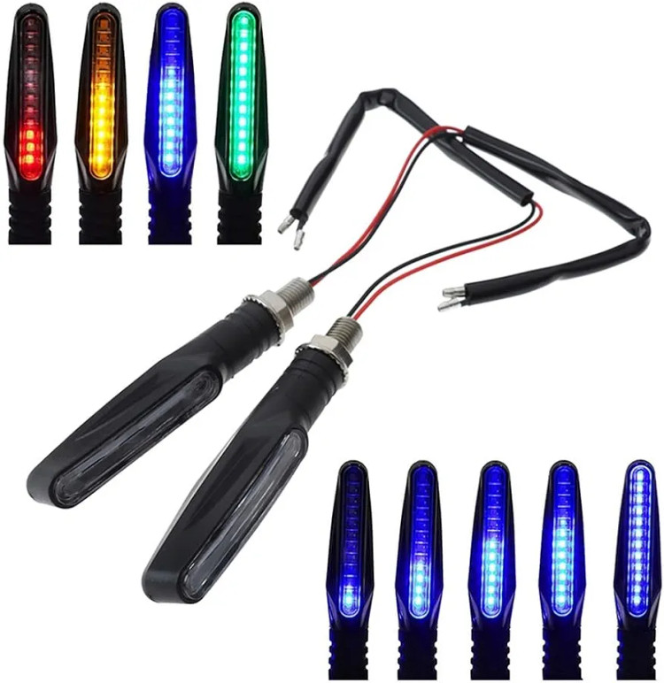 چراغ LED موتور سیکلت پک 4عددی RAtsch؛ افزایش دید و ایمنی در مسیرهای شهری و جادهای