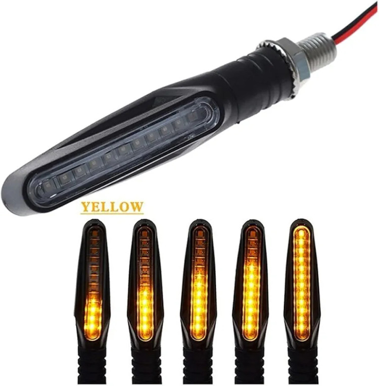 چراغ LED موتور سیکلت پک 4عددی RAtsch؛ افزایش دید و ایمنی در مسیرهای شهری و جادهای