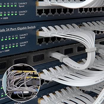 کابل شبکه LAN انترانت ۵ متری کابل اینترنت پرسرعت تا 40Gbps