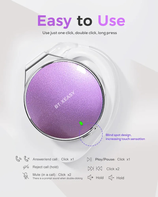 هدفون روگوشی ورزشی Micool بلوتوث 5.4، طراحی Open-Ear، حذف نویز و ضد آب مدل BT-XEASY