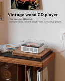 پخشکننده موسیقی نوستالژیک CARONSORT مدل Retro Bluetooth CD Player