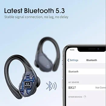 هندزفری بلوتوث ورزشی CASCHO BX17 بلوتوث 5.3، ضد آب IPX7 و ۶۰ ساعت شارژدهی