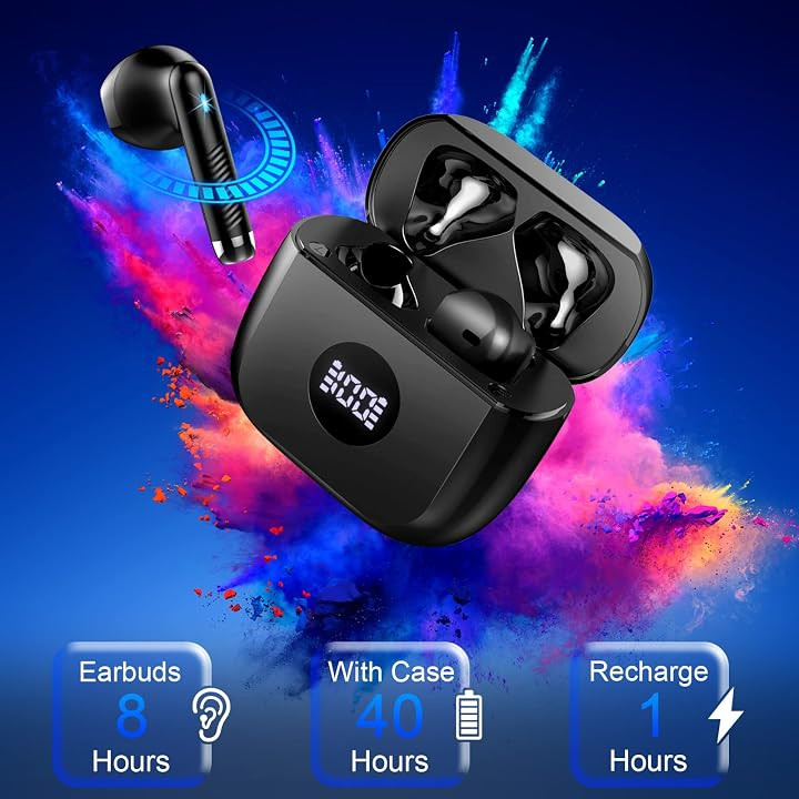 هندزفری بیسیم JXREV J53 بلوتوث 5.4، صدای Hi-Fi، ENC و ضد آب
