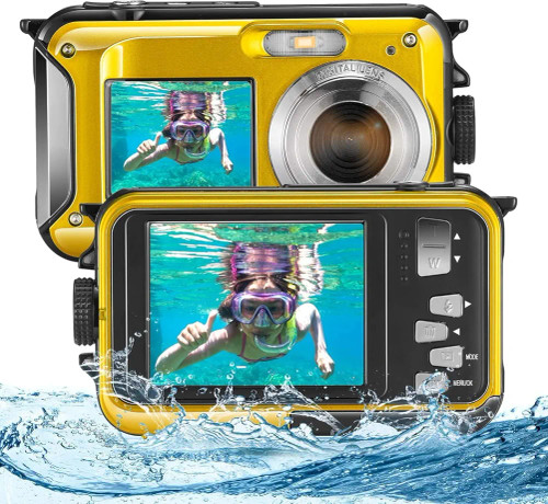 دوربین دیجیتال QUNVAL ضد آب 2.7K 48MP Full HD