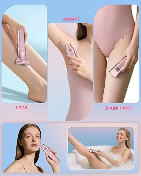 ماشین اصلاح و تریمر بانوان Bg610pk اصلاح بدن، بیکینی و نواحی حساس
