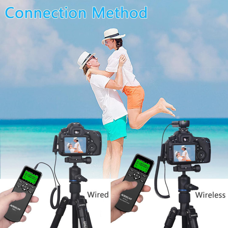ریموت کنترل تایمر بیسیم دوربین AODELAN WTR-2