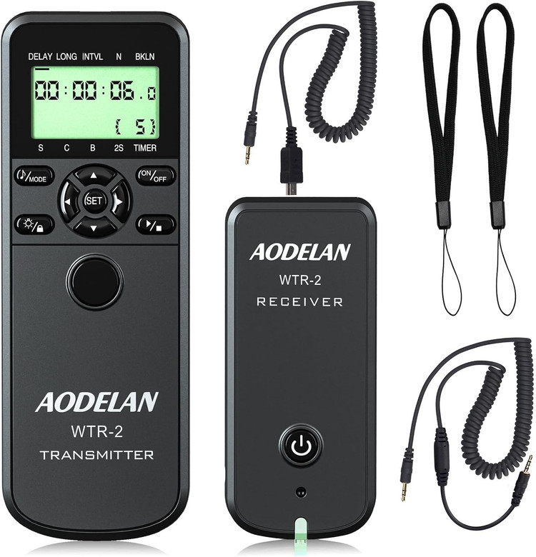 ریموت کنترل تایمر بی‌سیم دوربین AODELAN WTR-2