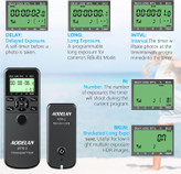 ریموت کنترل تایمر بیسیم دوربین AODELAN WTR-2