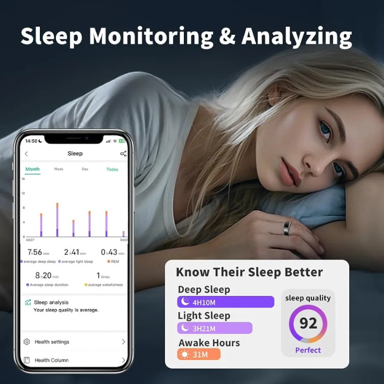 حلقه هوشمند سایز12 Smart Ring