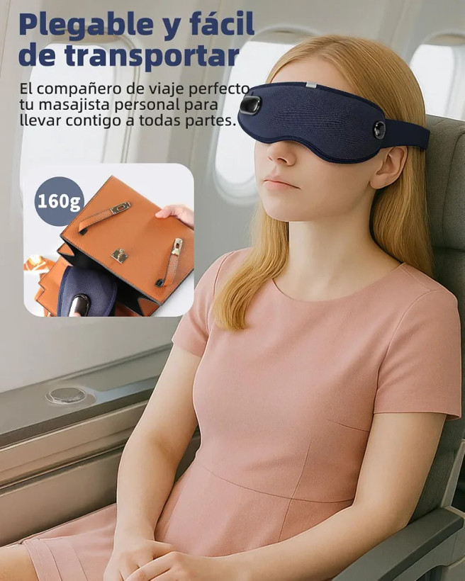ماساژور چشم برقی Elinsong_E6_101 گرمایشی و ویبره ۶ حالته