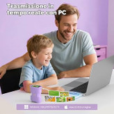 میکروسکوپ دیجیتال کودک 1000×قابلحمل و آموزشی