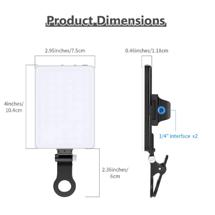 چراغ LED ویدئو کنفرانس NEEWER NL-60AI