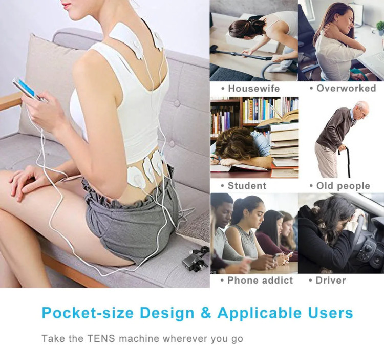 دستگاه تحریک الکتریکی دوکاناله. Massager. MH-1080