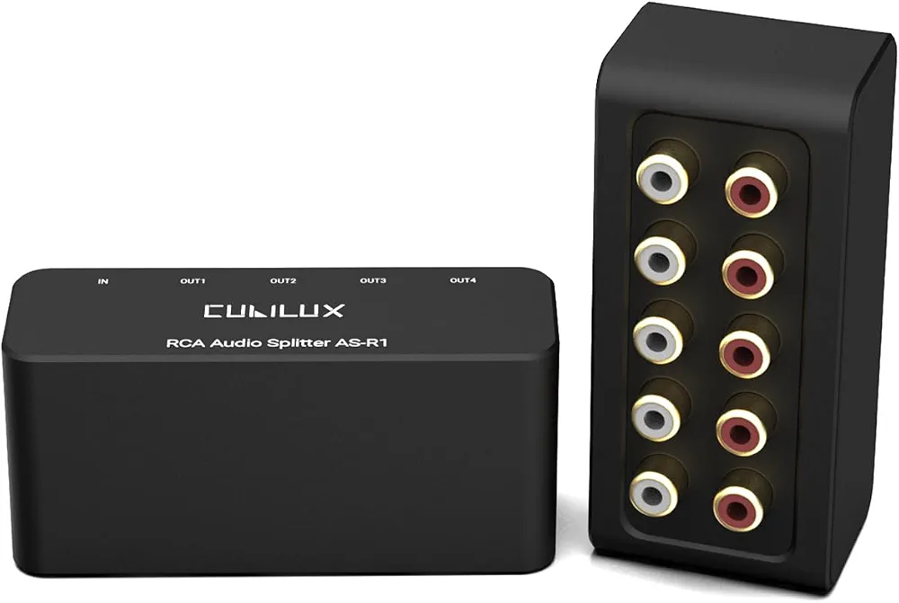 اسپلیتر صوتی ۴ طرفه Cubilux AS-R1