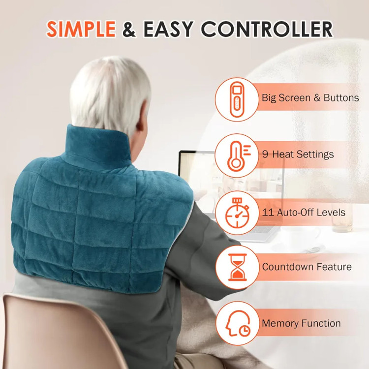 پد گرمایشیی وزنهدار گردن و شانه Heating Pad Model: K9015