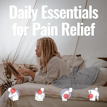 پد گرمکن برقی گردن و شانه ROTOSAFETY؛ گرمای دلپذیر برای لحظات آرامش HEATING PAD