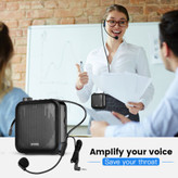 مینی آمپلیفایر APORO T15؛ تقویتکننده صدای قابل حمل با میکروفون