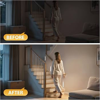 چراغ LED زیر کابینتی با سنسور حرکتی۲عددی TANSOOL