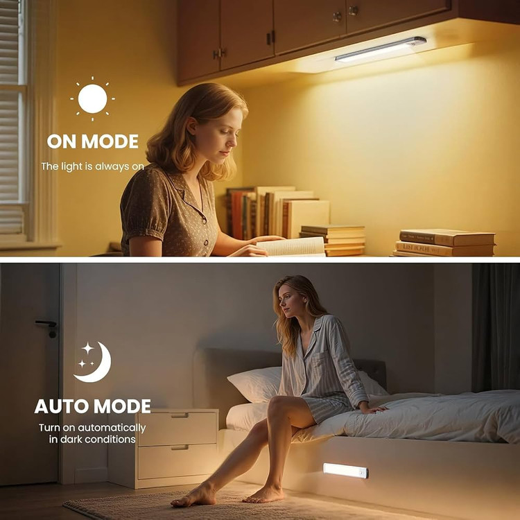 چراغ LED زیر کابینتی با سنسور حرکتی۲عددی TANSOOL