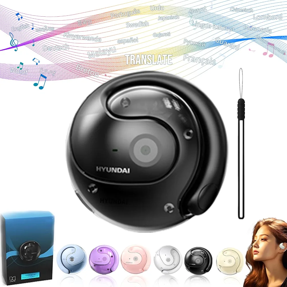 هدفون مترجم زبان آسینت Hy-T26 Pro ترجمه هوشمند بیش از 75 زبان با صدای باکیفیت