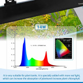 چراغ LED آکواریوم Hygger مدل Clip-On Full Spectrum