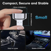 آداپتور CarPlay بیسیم 2 IN10A Wired to Wireless Carplay/Android Auto