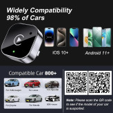آداپتور CarPlay بیسیم 2 IN10A Wired to Wireless Carplay/Android Auto