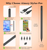 قلم لمسی Aimery Universal Stylus؛ کنترل دقیقتر روی صفحه نمایش