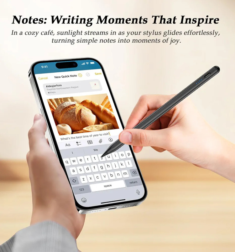 قلم لمسی Aimery Universal Stylus؛ کنترل دقیقتر روی صفحه نمایش