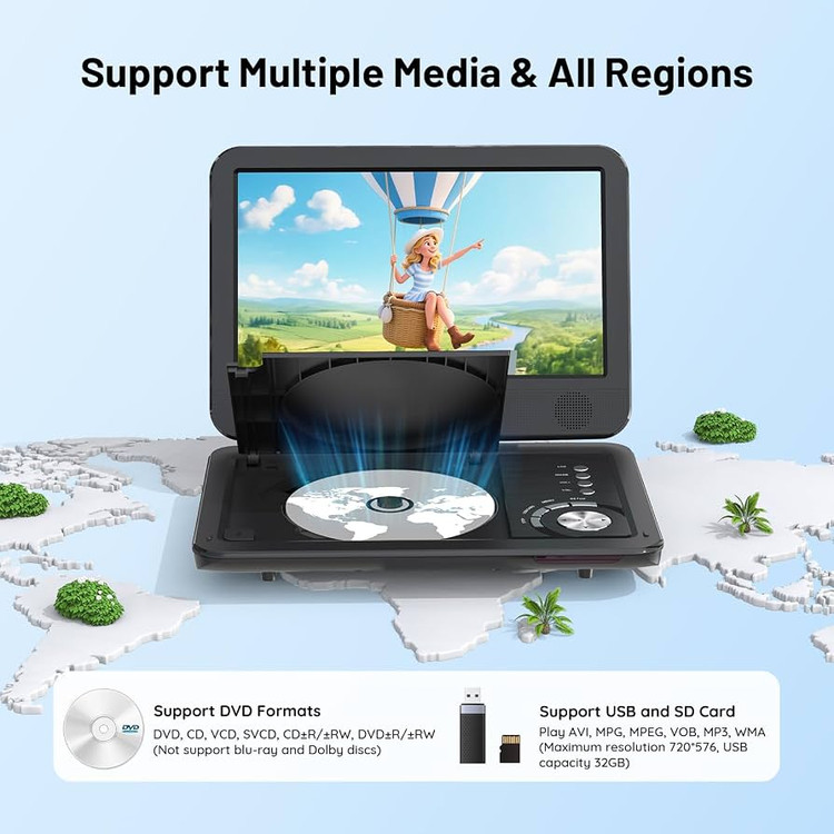 پخشکننده DVD قابل حمل