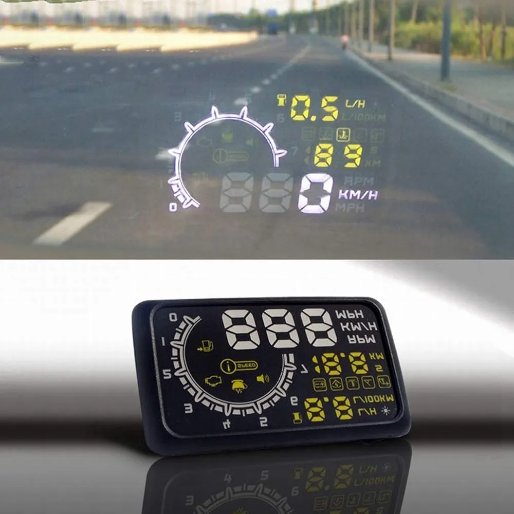 نمایشگر دیجیتال سرعت خودرو اصلی Head-up Display dnt Head-Doo 200 تجربه‌ای متفاوت از رانندگی با سرعت‌سنج هوشمند
